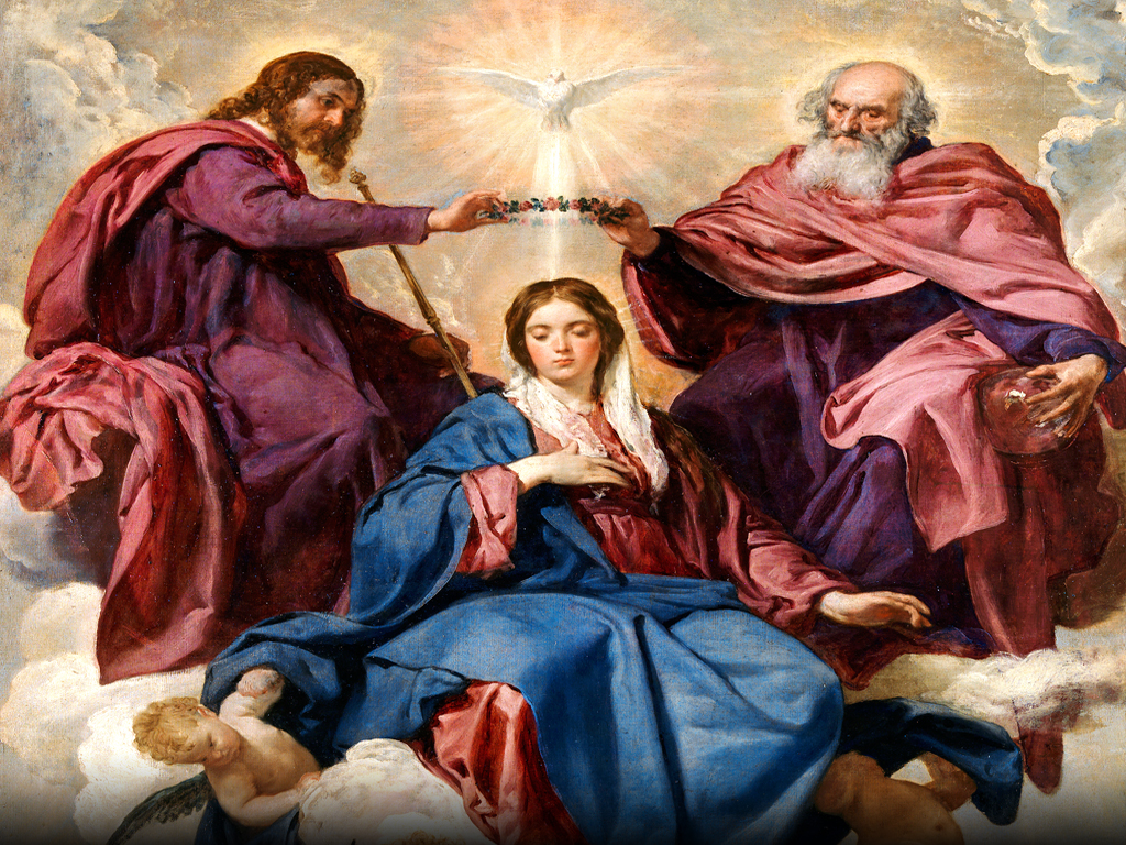 Crowning Of Mary Queen Of Heaven And Earth