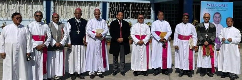 Victor Lyngdoh Installed As Archbishop Of Shillong - Indian Catholic ...