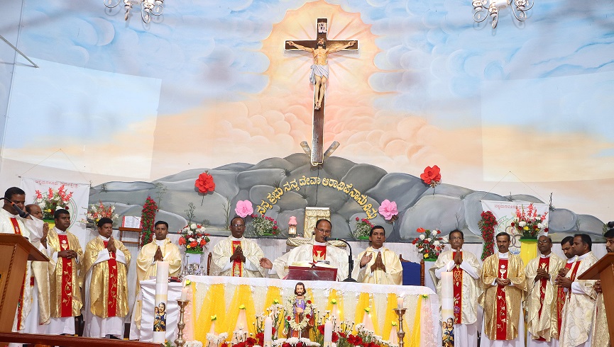 Karnataka: Hirebile's St. Joseph's Church Celebrates 80th Foundation ...